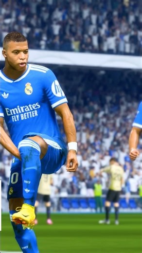 FC 26 just leaked the cheat code: Mbappé + Madrid = Scripting in real life.#shorts #realmadrid