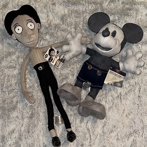 Disney Parks Store Frankenweenie Victor and Limited Edition Mickey Mouse Plush