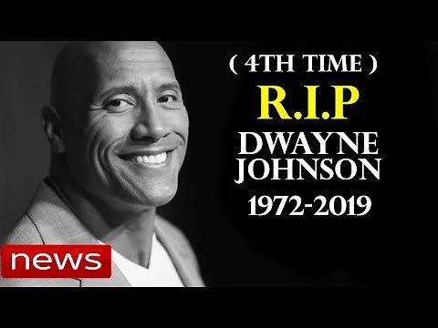 Internet killed Dwayne Johnson for the 4th Time | Is the rock dead?