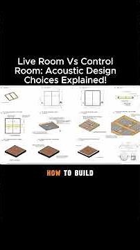 Live Room Vs Control Room: Acoustic Design Choices Explained!