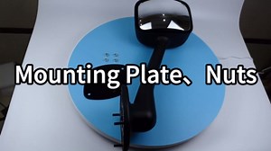 Hood Mirrors Compatible with 2008 2009 2010 2011 2012 2013 2014 2015 2016 2017 Freightliner Cascadia Blind Spot Mirror for Freightliner Cascadia Fender Mirror (Black Pair)