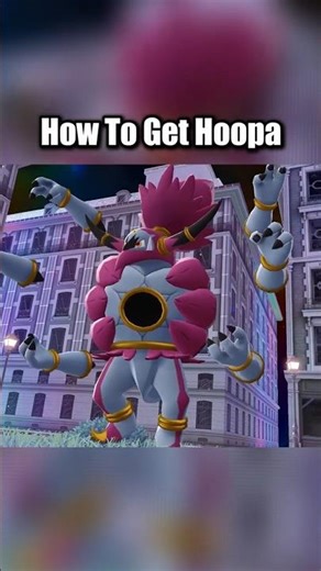 How to get HOOPA in Pokemon Legends ZA Mega Dimension DLC #pokemon #fyp #gaming