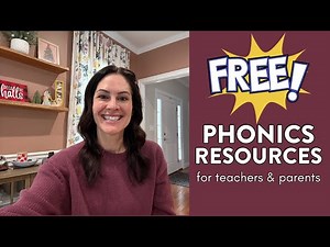 Free Phonics Sites & Resources for K-2 Teachers, Parents, and Homeschool Families
