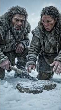 ice age tundra neanderthals, how they barely survived!
