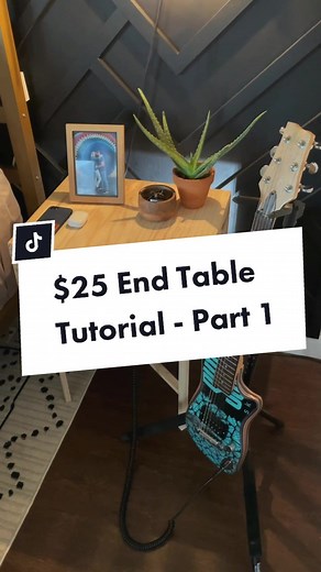 DIY $25 End Table Tutorial