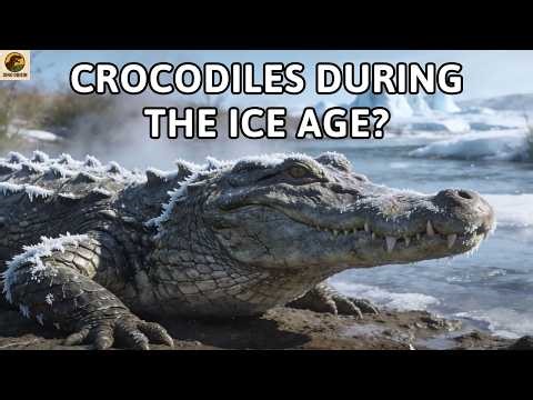 How did crocodiles survive and evolve during the Ice Age?