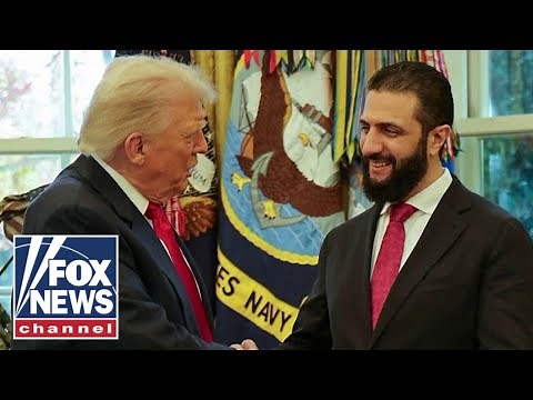Trump meets new Syrian leader as nation joins US-led anti-ISIS coalition