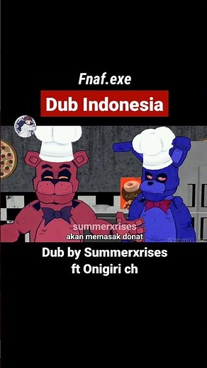 [FNAF SFM] Tutorial masak donat Dubbing Indonesia #feedshorts #fnafindonesia #fnafsfm