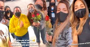 EEG Perú vs. Guerreros México: competidores recibieron tierna sorpresa del público azteca