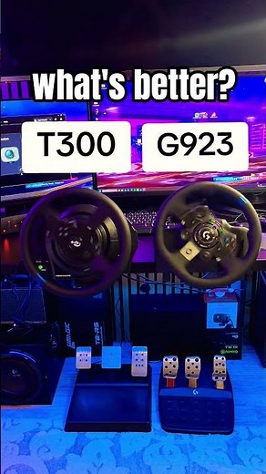T300 or G923 ? #t300rs #g923 #logitechg923 #thrustmastert300rs