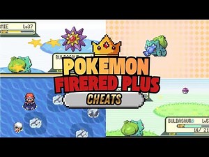 Pokemon FireRed Plus Cheats List (100% Working) | Master Balls, Rare Candies & More! #pokemon #gba