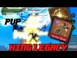 LIGHT V2 + HUNTER BLADE = BEST COMBO l KING LEGACY [UPDATE 6.0]