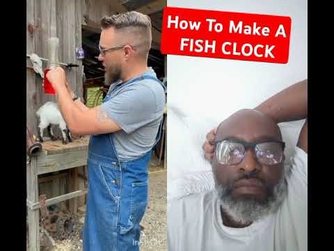 How To Make A FISH CLOCK