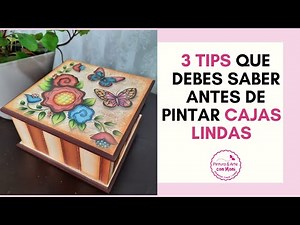 TIPS PARA PINTURA EN MADERA #diy #pinturaacrílica #pinturaacrilica #pinturacountry #artecountry