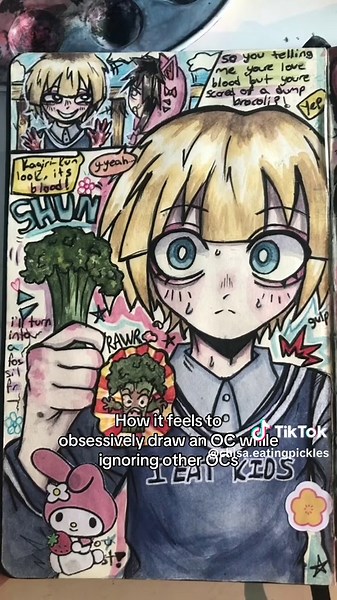 Obsessive Drawing of an Original Character (OC)