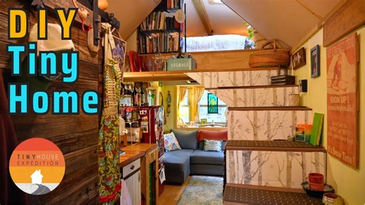 Her DIY Tiny House Build Journey - advice, creative hacks & upgrades!