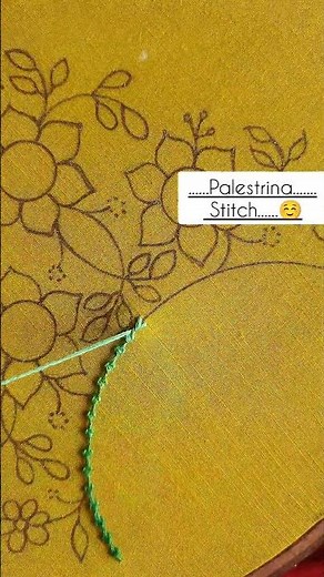 Palestrina Stitch...... 🪡🪡