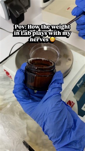 Biovision on Instagram: "Pov: How the weight in Lab plays with my nerves 🤯"