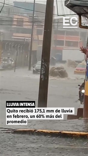 224K views · 3.1K reactions | Varios sectores del sur de Quito fueron afectados por la lluvia este jueves 27 de febrero de 2025. Aquí más detalles  | El Comercio | Facebook