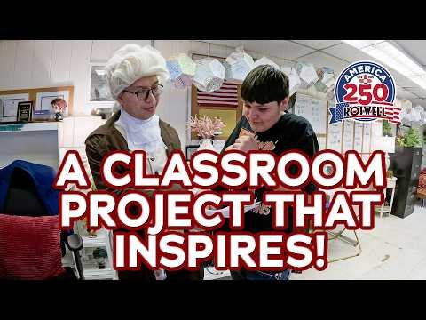 A Teacher, A Grant, and Students Writing America’s Story