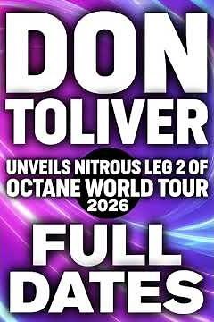Don Toliver Unveils Nitrous Leg 2 of Octane World Tour – Full 2026 Dates