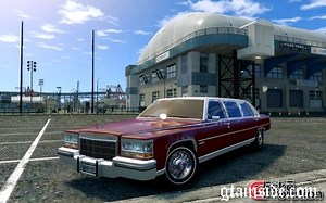 GTA 4 1985 Cadillac Fleetwood Limousine Mod - GTAinside.com