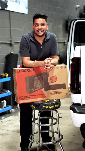 Ford F-150 Bass Upgrade with Kicker L7T Shallow Subwoofer