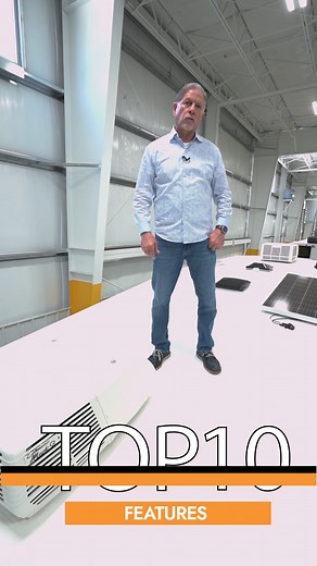 6.4K views · 37 reactions | 헧헼헽 ퟭퟬ 헙헲헮혁혂헿헲혀 & 헕헲헻헲헳헶혁혀 헼헳 혁헵헲 헥헼헮헺헲헿 헟헶헴헵혁 헗혂혁혆 헙헶헳혁헵 헪헵헲헲헹 ✨ One of the benefits of the 2025 Roamer Light Duty Fifth Wheel 244 RLS is our PVC roof. Unlike our competitors, who use TPO or rubber roofs, this roof is much more durable. #HighlandRidge #OwntheOutdoors | Open Range RV, Inc. | Facebook