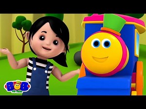 Bob tren vamos todos a reír + video educativo y rima para niños