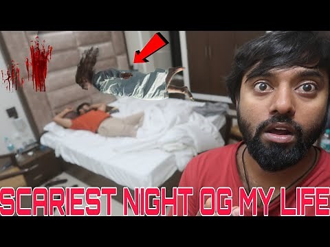 We LIVED in a REAL HAUNTED HOTAL for 24 HOURS 😨 (GHOST VIDEOPROOF)
