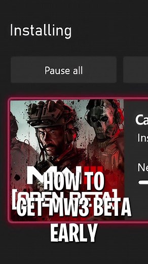 How to Download MW3 Beta Early on Xbox & PC #cod #callofduty #gamingontiktok #gamingontiktok #fyp #npc #genshinimpact #codsquadup #codsquadup💞💞💞💞💞 #ps5 #xbox #modernwarfare3 #mw3 #codmw3 #mw3beta #codmw3beta #modernwarfare3beta #codbeta #mwiii #mw3 #fypシ