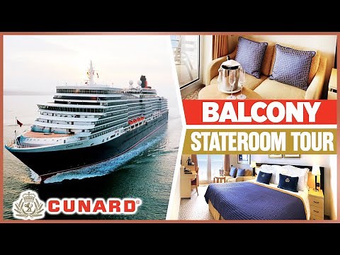 Queen Elizabeth Britannia Balcony Stateroom Tour