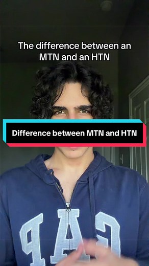 The difference between an MTN and HTN/ Facial/archetype analysis in bio #lm #face #bp #archetype #looks