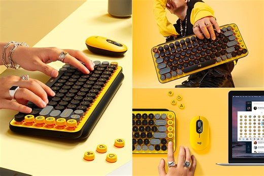 Don't Pay $100, Get a Logitech POP Keys Mechanical Wireless Keyboard with Emoji Keys for $66.16 Shipped