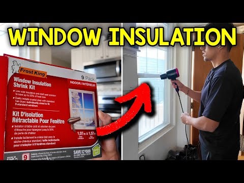 Installing The Frost King Window Installation Shink Kit