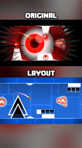 iSpyWithMyLittleEye Layout Comparison (Part 1) | Geometry Dash 2.2 #shorts