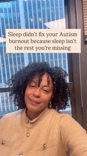 Dr. Zonya Mitchell |Neuropsychologist |Autism Coach on Instagram: "Autistic burnout doesn’t happen because you didn’t rest enough. It happens because your nervous system hasn’t gotten the right kinds of rest. As a neuropsychologist, I see this constantly: people stop working, cancel plans, sleep more and still feel worse. That’s because autistic burnout isn’t repaired by “taking a break.” It’s repaired by specific nervous system rests. Here are the 7 autistic rests most adults are missing 👇 🧠 