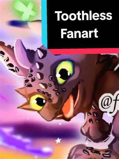 The moment this Toothless dancing meme went viral, my brain said: draw it NOW 😂 Speedpaint inspired by the most iconic meme of 2024. Worth it? #ToothlessDance #Speedpaint #ArtTok #MemeArt #onthisday