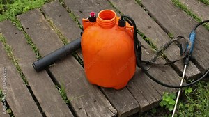 Agriculture fertilizer spraying insecticide. Herbicide. Fungicide. Backpack sprayer knapsack