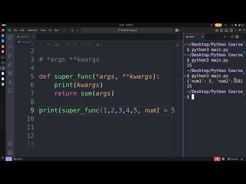 *args and **kwargs in Python Explained | Function Flexibility Made Easy