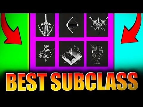 BEST SUBCLASS FOR EVERY CLASS In RUNE SLAYER! (Rune Slayer Best Subclasses) Roblox