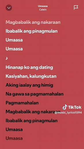 Umaasa by Calein: Full Song and Lyrics