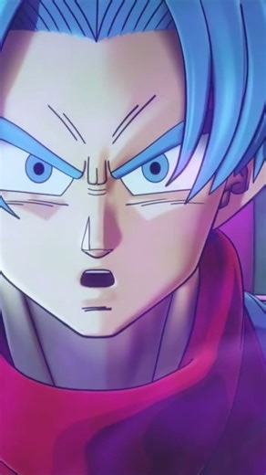 Goku Black Murders Trunks in Time Machine #dragonball