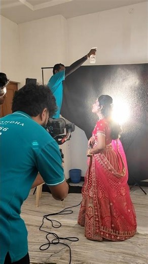 Cinematic Bride Shot l Bride Getting Ready #ytshorts #cinematic #trending#reels #goviral #shorts