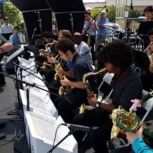 #LAUSD LAUSD Beyond The Bell Music & Entertainment Education #AllCity #Jazz #Band at the 2018 Central Avenue Jazz Festival #VideoBy Daniel Barcenas #GoAllCity | Los Angeles All City Marching Band