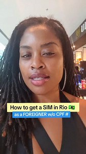 If you're coming to Brazil soon, here's how to get a SIM card in Rio *without a CPF*. Sharing because nobody online explains this clearly. | Her Freedom Abroad