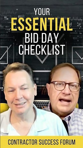 Essential Bid Day Checklist to Prevent Construction Nightmares