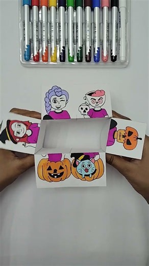 Halloween🎃👻🍬 emojis ballerina#handmade #papercraft #diy