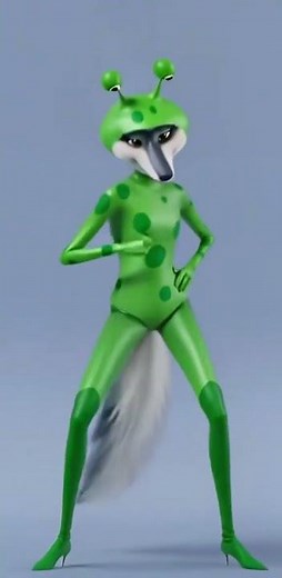 Porsha Crystal Alien Dance!!! #sing2movie #porsha #illumination #dance #alien