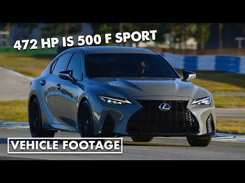 Lexus reveals the 2022 IS 500 F Sport Performance Launch Edition